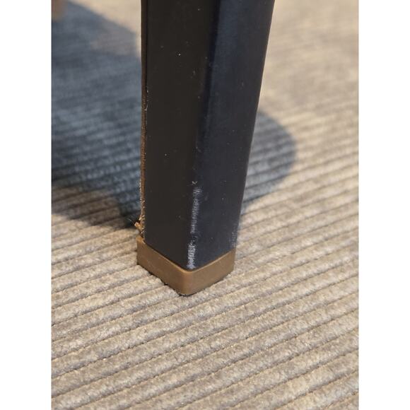 Vince Camuto Women's Leather Sandal Bootie Shoe 8M EU38.5 Navy. Very Good - Picture 7 of 13